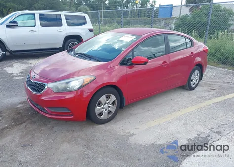 2016 Kia Forte Lx из США, поврежденный, VIN KNAFK4A68G5485027